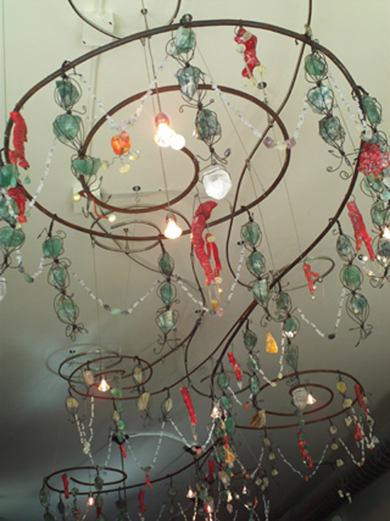 A Cote chandelier
