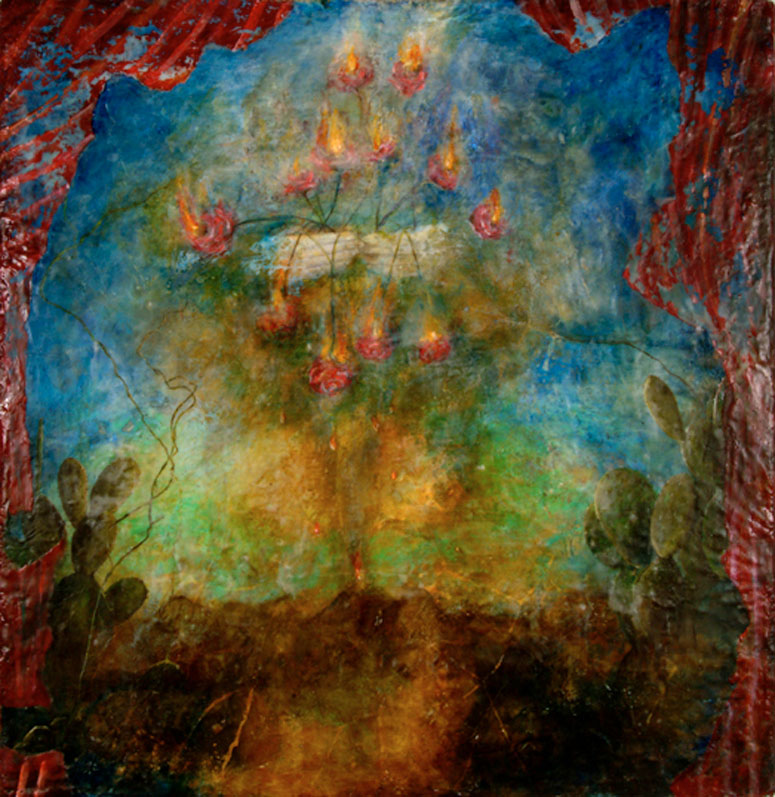 Flinging Fire from Flowers photo